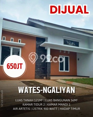 For Sale Hunian Rumah Terawat 2 KT di BSB City, Semarang For Sale Hunian Rumah Terawat 2 KT di BSB City, Semarang