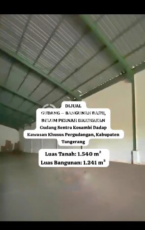 Gudang Dijual di Jakarta Utara LT 1540m2 & LB 1241m2 Lokasi Terbaik! Gudang Dijual di Jakarta Utara LT 1540m2 & LB 1241m2 Lokasi Terbaik!