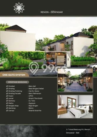 KESEMPATAN TERBAIK! Bisa KPR Rumah Minimalis lokasi Renon, Denpasar, Luas 100m² Bangunan 100m² KESEMPATAN TERBAIK! Bisa KPR Rumah Minimalis lokasi Renon, Denpasar, Luas 100m² Bangunan 100m²