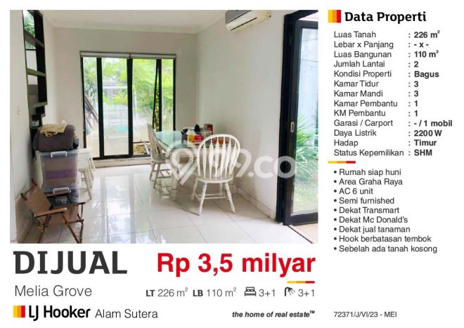Hunian Super Mewah dengan Akses Paling Strategis di Graha Raya, Tangerang Selatan Hunian Super Mewah dengan Akses Paling Strategis di Graha Raya, Tangerang Selatan
