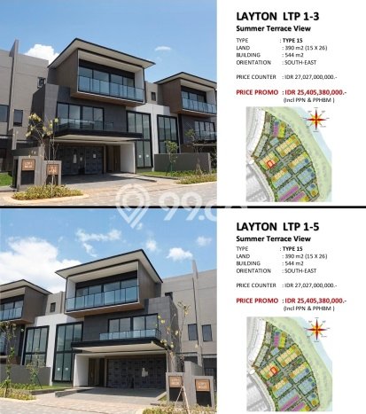 Dijual Rumah Luas Megah Dengan View Cantik di BSD City, Tangerang Dijual Rumah Luas Megah Dengan View Cantik di BSD City, Tangerang