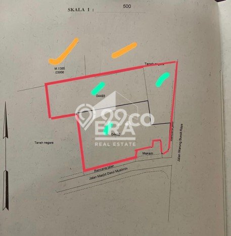 Tanah Dijual di Jakarta Selatan Seluas 2500m2 Strategis Tanah Dijual di Jakarta Selatan Seluas 2500m2 Strategis