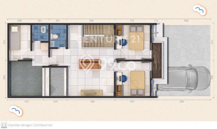 Rumah Modern Cantik 3 KT Siap Huni di Duren Sawit Rumah Modern Cantik 3 KT Siap Huni di Duren Sawit