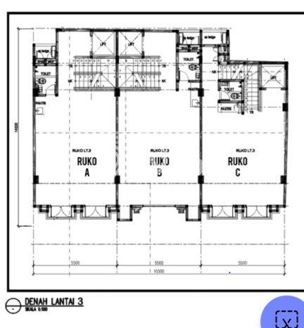 LOKASI STRATEGIS! Ruko Kawasan , Luas 290m2m², Kawasan Bisnis LOKASI STRATEGIS! Ruko Kawasan , Luas 290m2m², Kawasan Bisnis