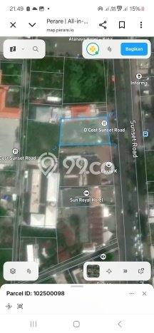 Lahan Kosong Dijual di Kuta, Badung, Luas 2352m2 Area Strategis Lahan Kosong Dijual di Kuta, Badung, Luas 2352m2 Area Strategis