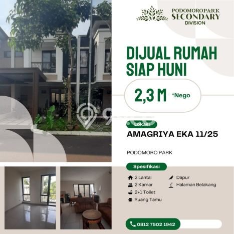 Hunian Nyaman Asri 2 KT Siap Pakai di Podomoro Park Bandung Bandung Hunian Nyaman Asri 2 KT Siap Pakai di Podomoro Park Bandung Bandung