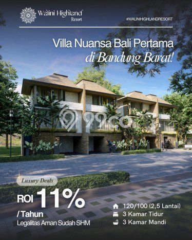 FOR SALE! Vila di Padalarang, Luas 100m2m², Lokasi Strategis FOR SALE! Vila di Padalarang, Luas 100m2m², Lokasi Strategis