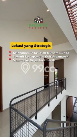 Rumah Strategis Minimalis Lb 99m2 di Arcamanik, Bandung Rumah Strategis Minimalis Lb 99m2 di Arcamanik, Bandung