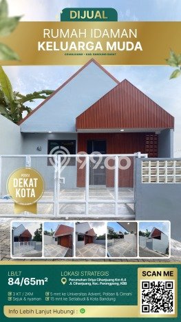 Rumah Minimalis 3 KT LT 65m2 di Cihanjuang Rumah Minimalis 3 KT LT 65m2 di Cihanjuang