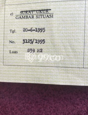 Tanah untuk Dijual di Sidoarjo Sidoarjo Luas 839m2 Tanah untuk Dijual di Sidoarjo Sidoarjo Luas 839m2