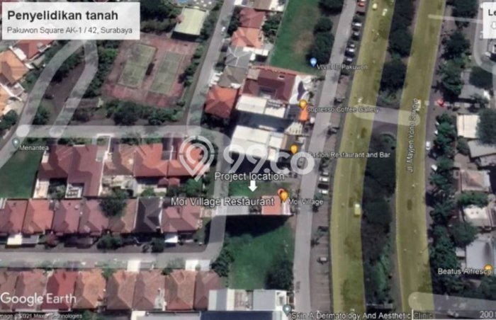 For Rent Tanah Kawasan Pakuwon, Luas 200m2m², Jalan Mudah, Area Premium For Rent Tanah Kawasan Pakuwon, Luas 200m2m², Jalan Mudah, Area Premium