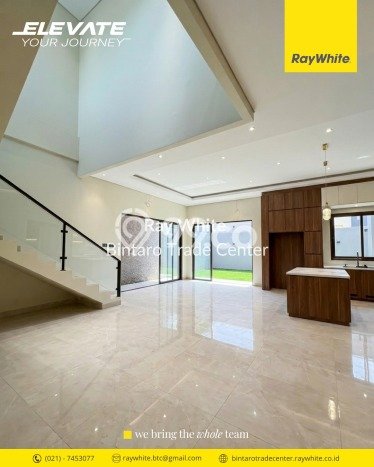 Rumah Elit Modern Tanpa Renovasi di Bintaro Tangerang Selatan Rumah Elit Modern Tanpa Renovasi di Bintaro Tangerang Selatan
