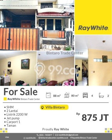 Hunian Cantik Modern Lb 80m2 di Ciputat, Tangerang Selatan Hunian Cantik Modern Lb 80m2 di Ciputat, Tangerang Selatan