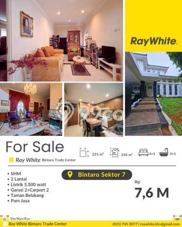 Dijual Rumah Mewah Megah Dengan View Cantik di Bintaro, Tangerang Selatan Dijual Rumah Mewah Megah Dengan View Cantik di Bintaro, Tangerang Selatan