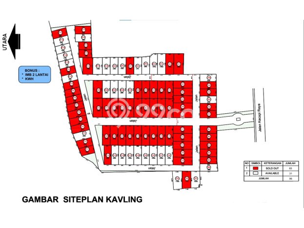 Dijual Tanah di Jagakarsa, Luas 72m², Lokasi Potensial Dijual Tanah di Jagakarsa, Luas 72m², Lokasi Potensial