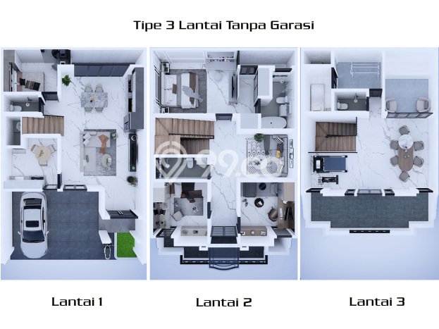 Jual Rumah Bagus Siap Huni LB 151m2 di Ciracas, Jakarta Timur Jual Rumah Bagus Siap Huni LB 151m2 di Ciracas, Jakarta Timur