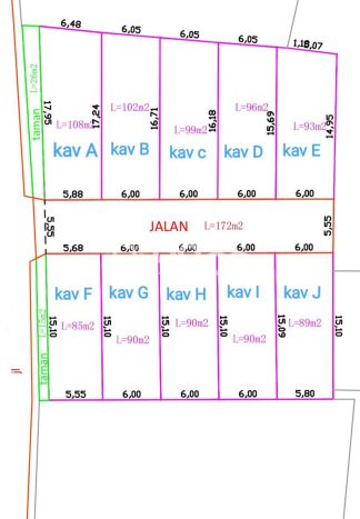 Rumah Strategis Minimalis Lb 261m2 di Beji, Depok Rumah Strategis Minimalis Lb 261m2 di Beji, Depok