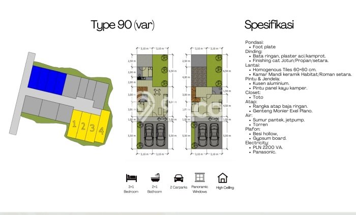 BEST CHOICE! Rumah di Pancoran Mas, LT 140m² Bangunan 90m² BEST CHOICE! Rumah di Pancoran Mas, LT 140m² Bangunan 90m²