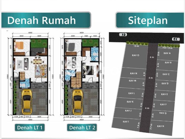 Rumah LT 78m² Dekat dengan Fasilitas Umum, Depok - Harga Menarik Rumah LT 78m² Dekat dengan Fasilitas Umum, Depok - Harga Menarik