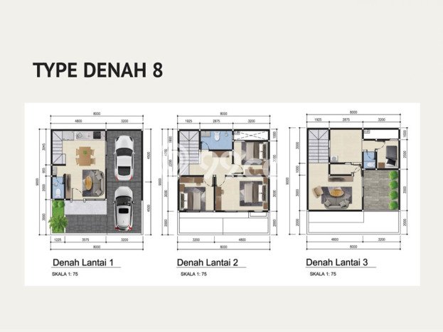 PROPERTI PILIHAN! Rumah di Cipayung, Luas 71m² LB 130m² PROPERTI PILIHAN! Rumah di Cipayung, Luas 71m² LB 130m²
