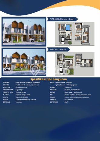 HOT PROPERTY! Rumah Premium di Limo, Luas 66m² LB 67m² HOT PROPERTY! Rumah Premium di Limo, Luas 66m² LB 67m²