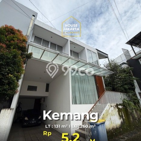 Rumah Mewah LB 260m2 Siap Huni Desain Elegan di Kemang, Jakarta Selatan Rumah Mewah LB 260m2 Siap Huni Desain Elegan di Kemang, Jakarta Selatan