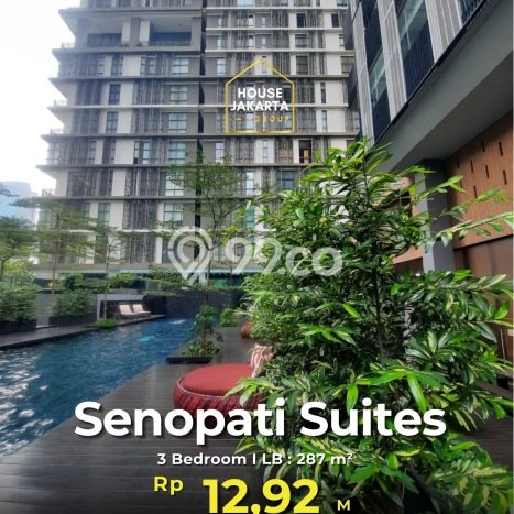 Apartemen Prestisius Dijual di Jakarta Selatan Lokasi Strategis Punya 3 Kamar Tidur Apartemen Prestisius Dijual di Jakarta Selatan Lokasi Strategis Punya 3 Kamar Tidur