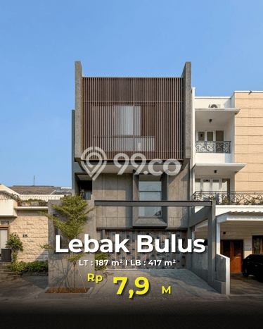 Hunian Mewah LB 417m2 Siap Huni Desain Elegan di Lebak Bulus, Jakarta Selatan Hunian Mewah LB 417m2 Siap Huni Desain Elegan di Lebak Bulus, Jakarta Selatan