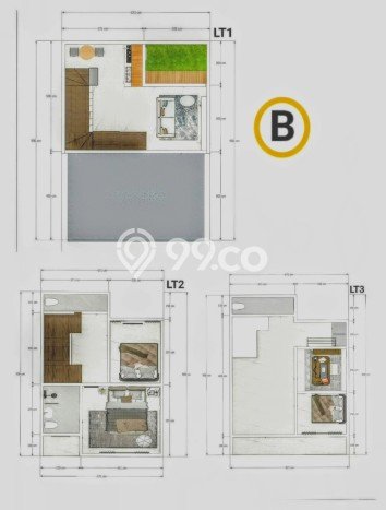 Rumah Modern Minimalis 4 KT Siap Huni di Kebayoran Baru Rumah Modern Minimalis 4 KT Siap Huni di Kebayoran Baru