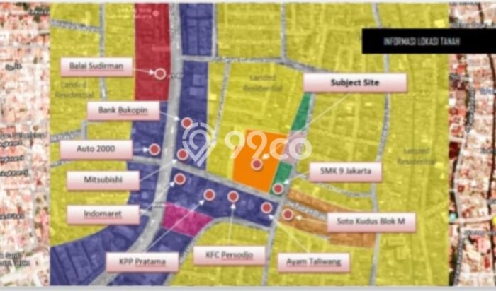 Ruko Paling Dicari LB 6209m2 Dijual di Tebet Ruko Paling Dicari LB 6209m2 Dijual di Tebet