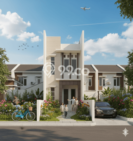 Rumah Minimalis 2 KT LT 60m2 di Jurumudi Rumah Minimalis 2 KT LT 60m2 di Jurumudi