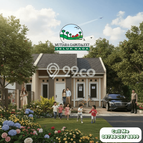 Rumah Modern 2 KT LT 72m2 di Teluk Naga Rumah Modern 2 KT LT 72m2 di Teluk Naga