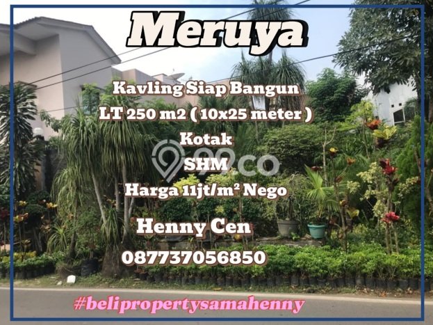 Tanah Dijual di Jakarta Barat Seluas 250m2 Strategis Tanah Dijual di Jakarta Barat Seluas 250m2 Strategis