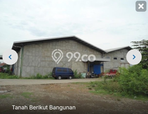 Gudang Paling Dicari LB 2200m2 Dijual di Cikarang Utara Gudang Paling Dicari LB 2200m2 Dijual di Cikarang Utara