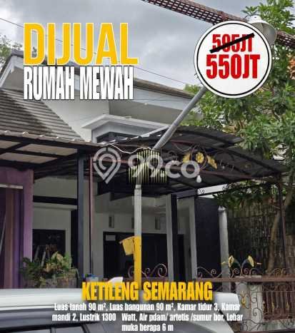 DIJUAL CEPAT! Rumah Nyaman area Ketileng, Semarang, LT 90m² Bangunan 80m² Bisa Nego! DIJUAL CEPAT! Rumah Nyaman area Ketileng, Semarang, LT 90m² Bangunan 80m² Bisa Nego!