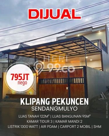 Hunian Nyaman Asri 3 KT Siap Huni di Ketileng Semarang Hunian Nyaman Asri 3 KT Siap Huni di Ketileng Semarang