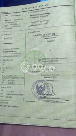 Kavling Tanah untuk Dijual di Citragrand, Semarang, Luas 208m2 Kavling Tanah untuk Dijual di Citragrand, Semarang, Luas 208m2