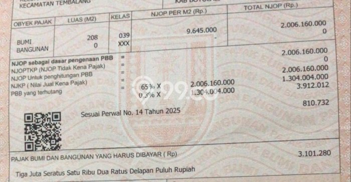 Kavling Tanah untuk Dijual di Citragrand, Semarang, Luas 208m2 Kavling Tanah untuk Dijual di Citragrand, Semarang, Luas 208m2