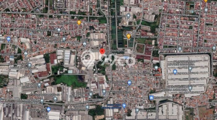 Pabrik Dijual di Prime Area Tangerang Luas 25000m2 Pabrik Dijual di Prime Area Tangerang Luas 25000m2
