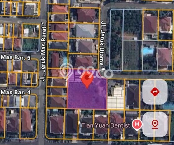 Dijual Tanah di Intercon, Luas 2582m², Lokasi Strategis, Kontur Datar Dijual Tanah di Intercon, Luas 2582m², Lokasi Strategis, Kontur Datar