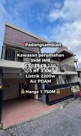 Rumah Strategis Minimalis Lb 170m2 di Denpasar Barat, Denpasar Rumah Strategis Minimalis Lb 170m2 di Denpasar Barat, Denpasar