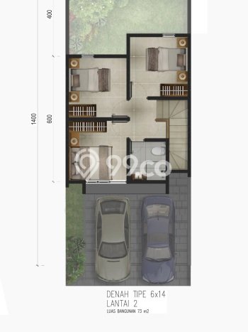 Rumah Modern Cantik 2 Kamar Siap Huni di Tamalanrea Rumah Modern Cantik 2 Kamar Siap Huni di Tamalanrea