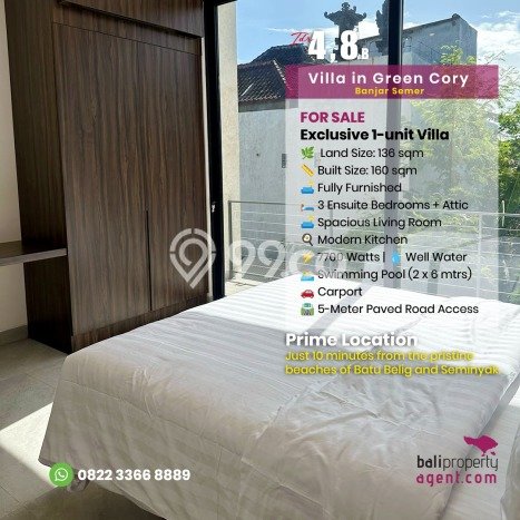 FOR SALE! Vila Kawasan , Area 136m2m², Lokasi Strategis FOR SALE! Vila Kawasan , Area 136m2m², Lokasi Strategis