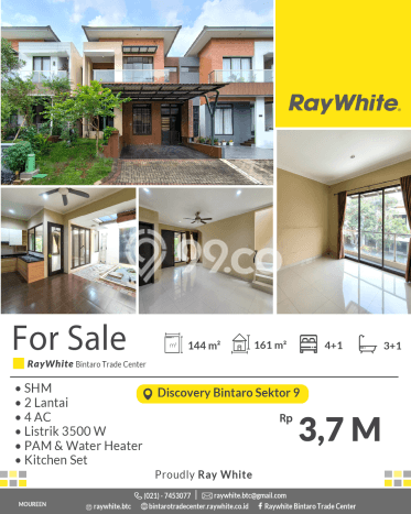 Jual Rumah Mewah Megah Dengan View Eksklusif di Sektor 9-Bintaro, Tangerang Selatan Jual Rumah Mewah Megah Dengan View Eksklusif di Sektor 9-Bintaro, Tangerang Selatan