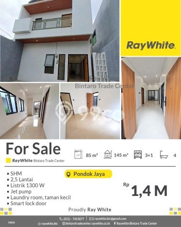 Dijual Rumah Minimalis Bagus Punya 3 KT di Pondok Aren Tangerang Selatan SHM Dijual Rumah Minimalis Bagus Punya 3 KT di Pondok Aren Tangerang Selatan SHM