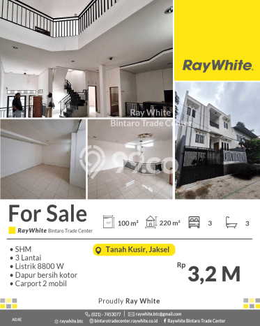 Dijual Rumah Mewah Megah Dengan View Eksklusif di Tanah Kusir, Jakarta Selatan Dijual Rumah Mewah Megah Dengan View Eksklusif di Tanah Kusir, Jakarta Selatan