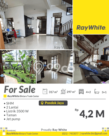 Tanah Dijual di Tangerang Selatan Seluas 317m2 Strategis Tanah Dijual di Tangerang Selatan Seluas 317m2 Strategis
