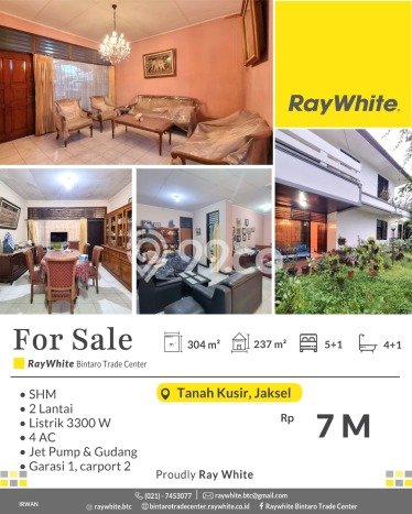 Jual Rumah Luas Elegan Dengan View Cantik di Tanah Kusir, Jakarta Selatan Jual Rumah Luas Elegan Dengan View Cantik di Tanah Kusir, Jakarta Selatan
