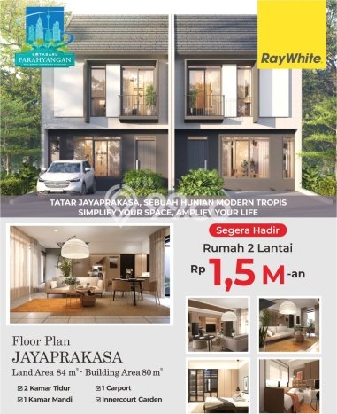 Dijual Hunian Rumah Nyaman 2 KT di Kota Baru Parahyangan, Bandung Dijual Hunian Rumah Nyaman 2 KT di Kota Baru Parahyangan, Bandung
