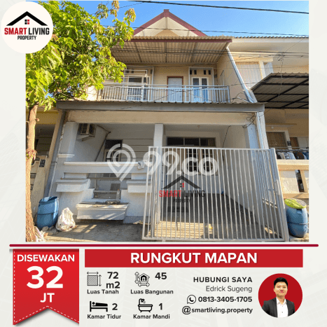 PRIME LOCATION! Rumah di Rungkut, 3 KT, Lingkungan Tenang, LT 72m2m² Bangunan 120m2m² PRIME LOCATION! Rumah di Rungkut, 3 KT, Lingkungan Tenang, LT 72m2m² Bangunan 120m2m²